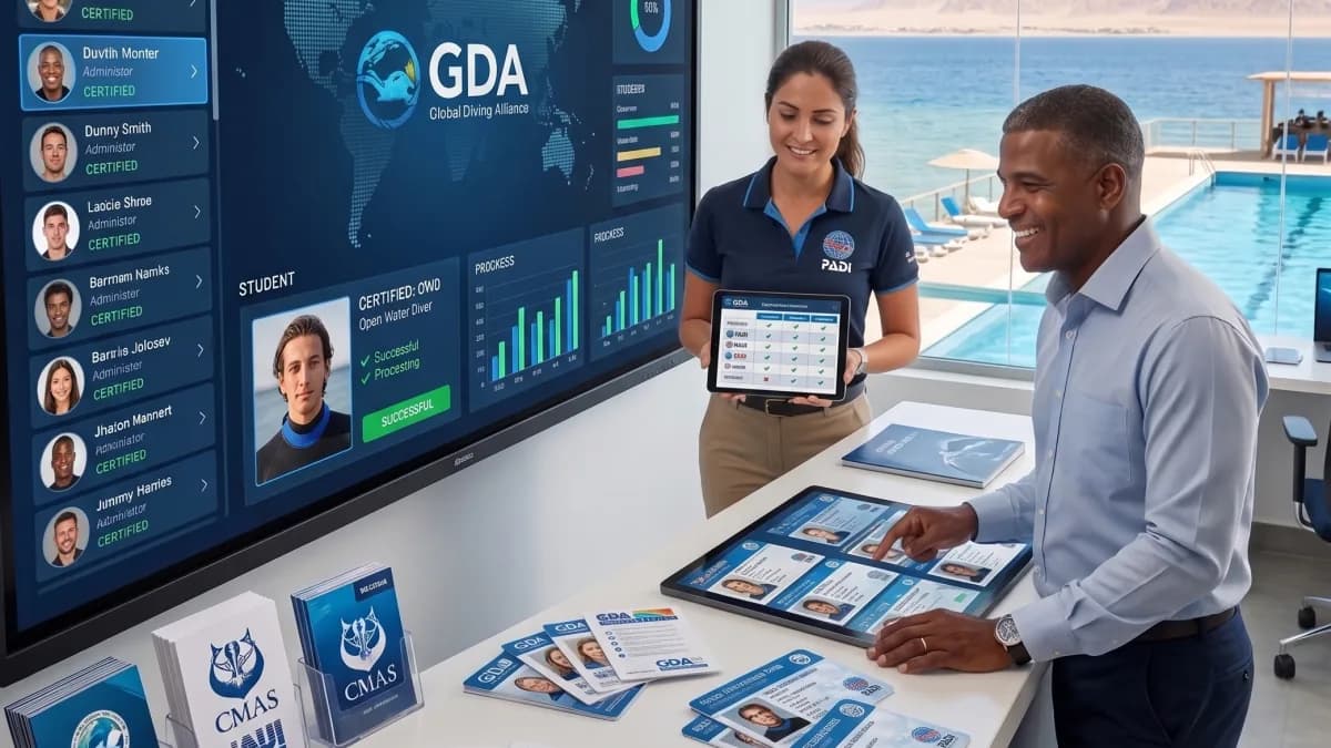 Diving agencies